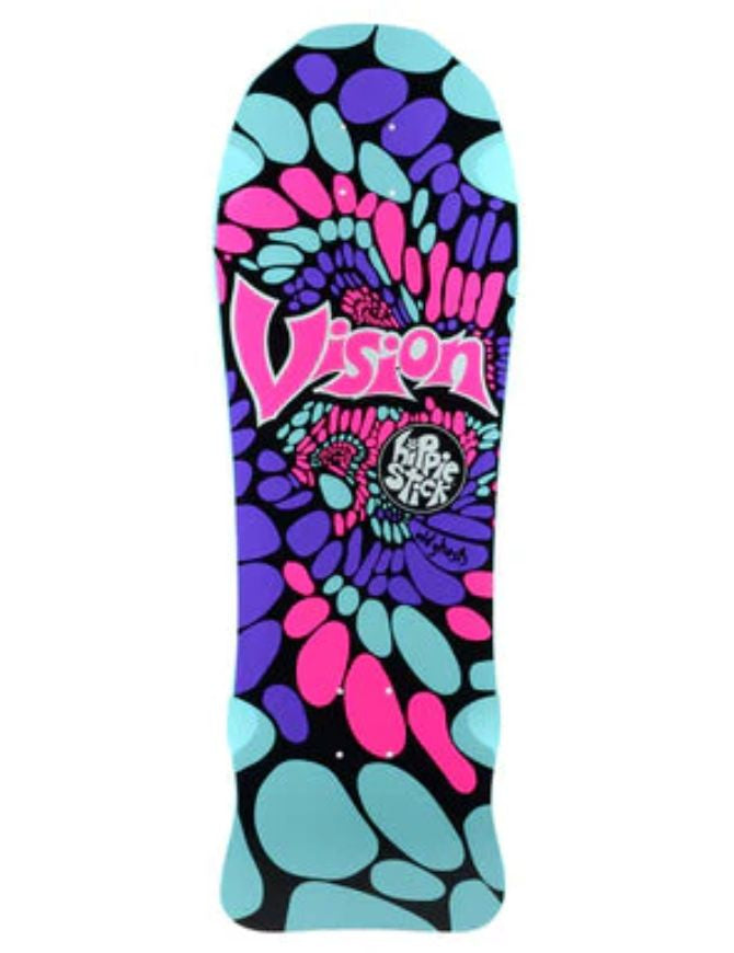 Vision Hippie Stick Re-Issue Turquoise Deck | 10"