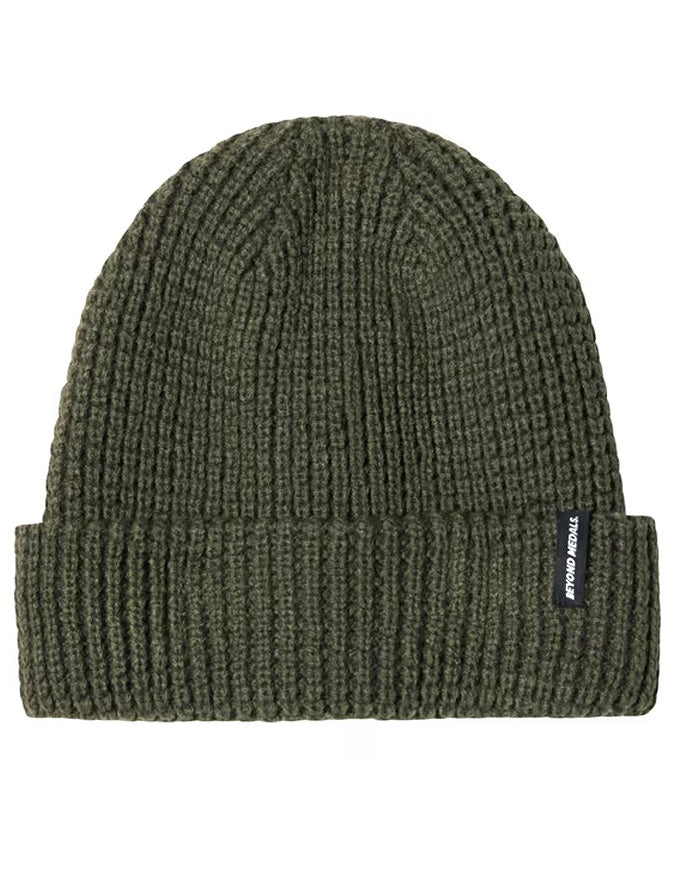 Beyond Medals Waffle Beanie | Green
