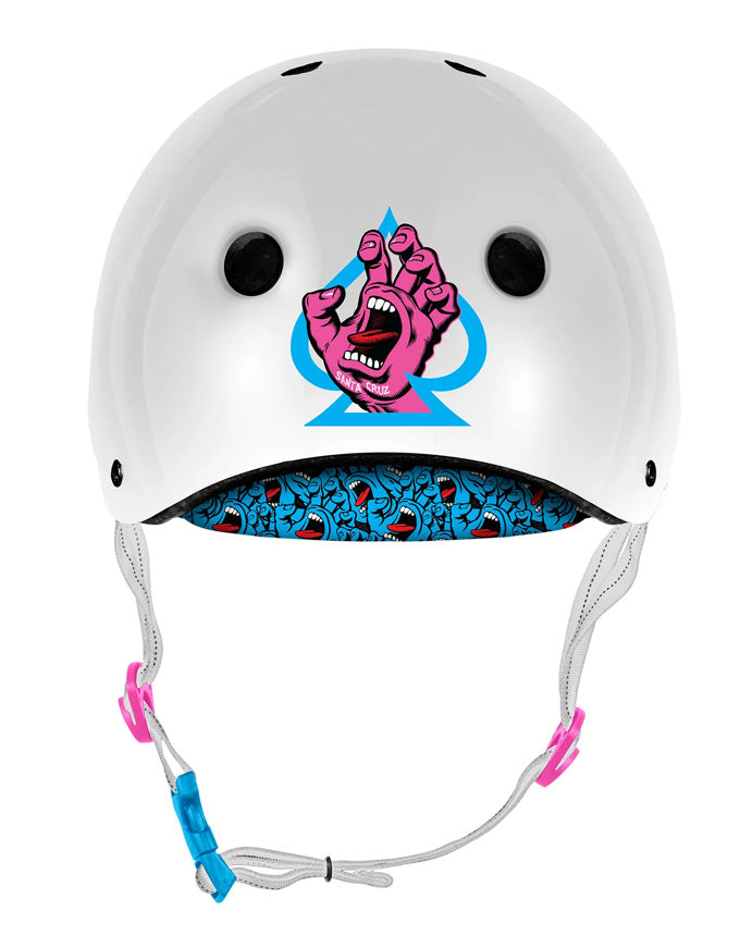 Protec Low Pro Certified Helmet | Santa Cruz White