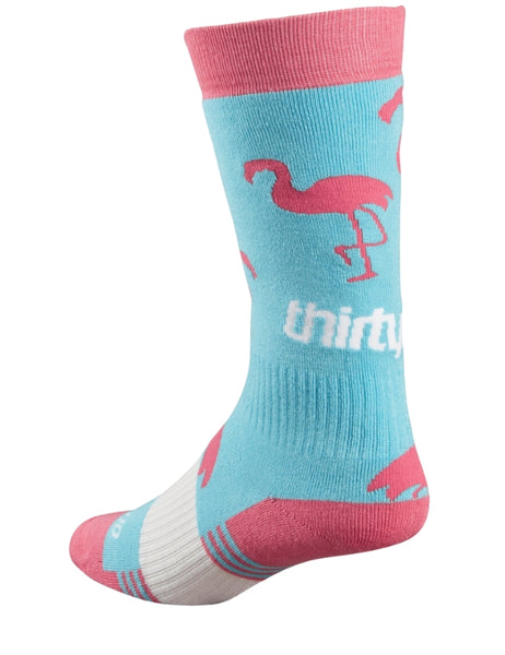 ThirtyTwo W's Double Snowboard Socks 2025 | Pink