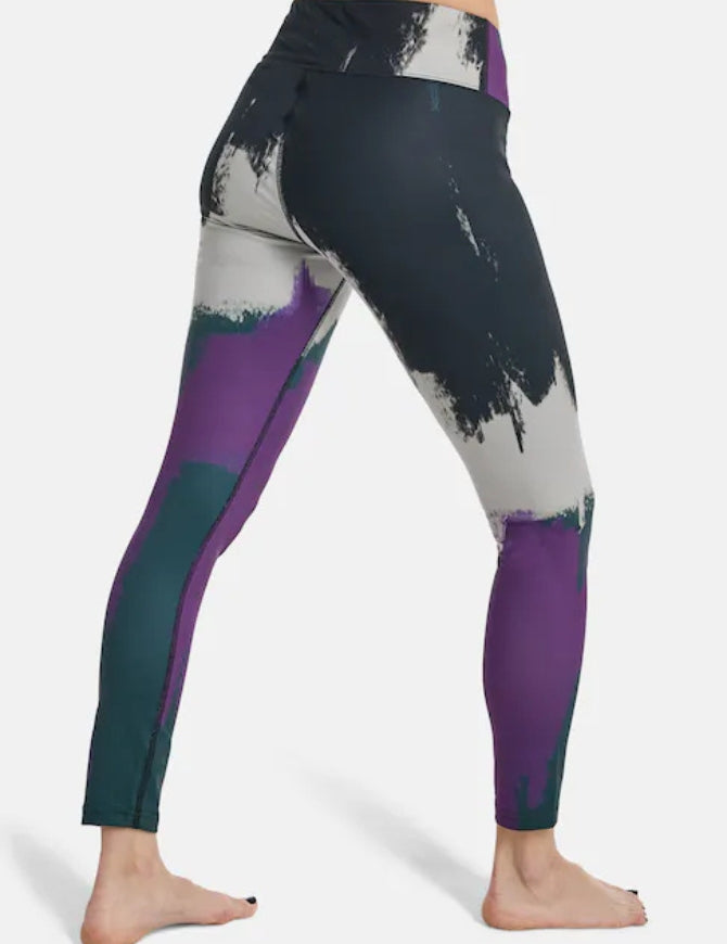 Burton Women's Lightweight X Base Layer Pant 2025 | Silver Sconce/ Forest Chalk