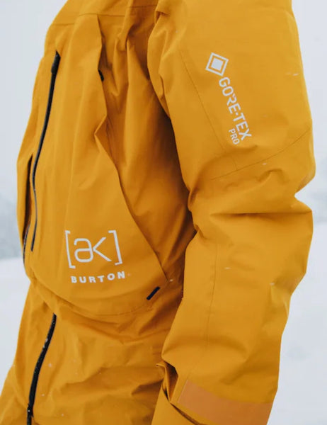 Burton [ak] Tusk GORE‑TEX Pro 3L Men's Jacket 2025 | Golden Rod