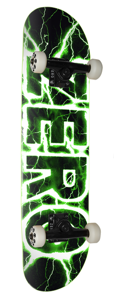 Zero Lightning Complete Skateboard Glow In The Dark 7.75 inch