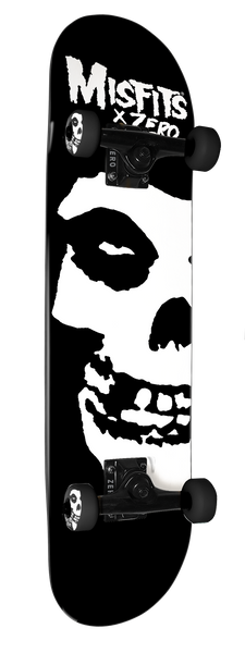 Zero Misfits Fiend Complete Skateboard Black 8.25 inch