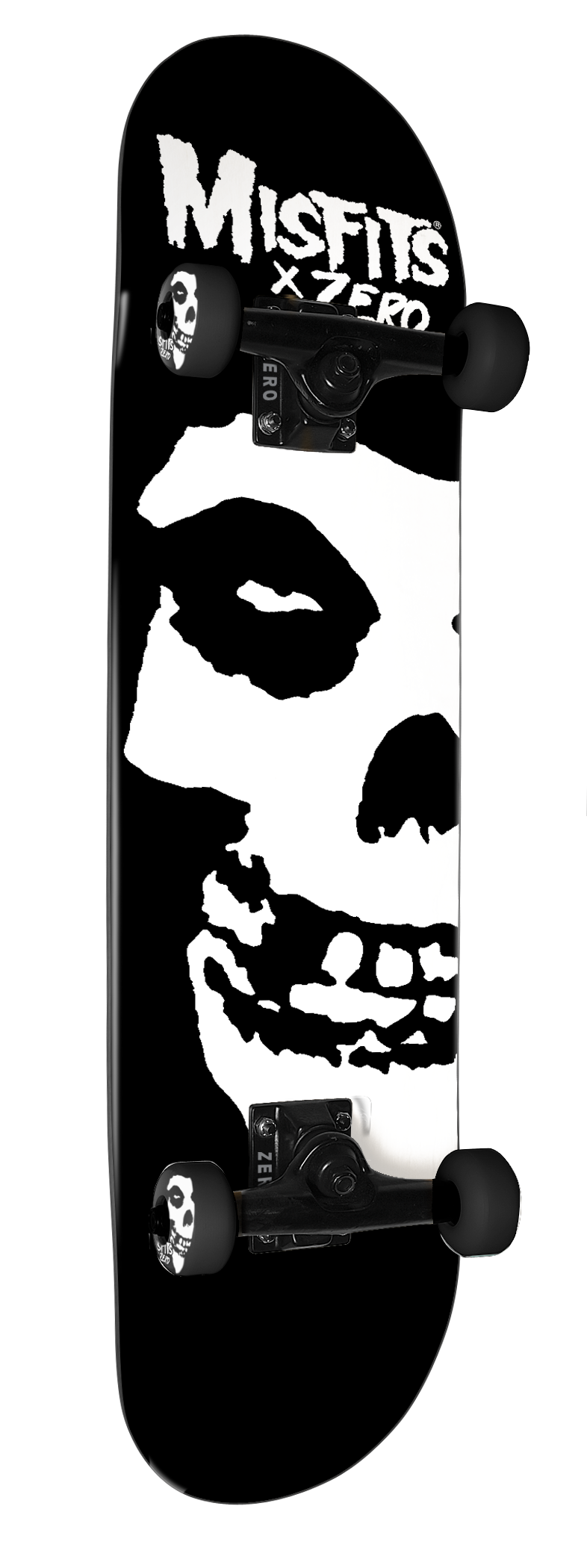 Zero Misfits Fiend Complete Skateboard Black 8.25 inch