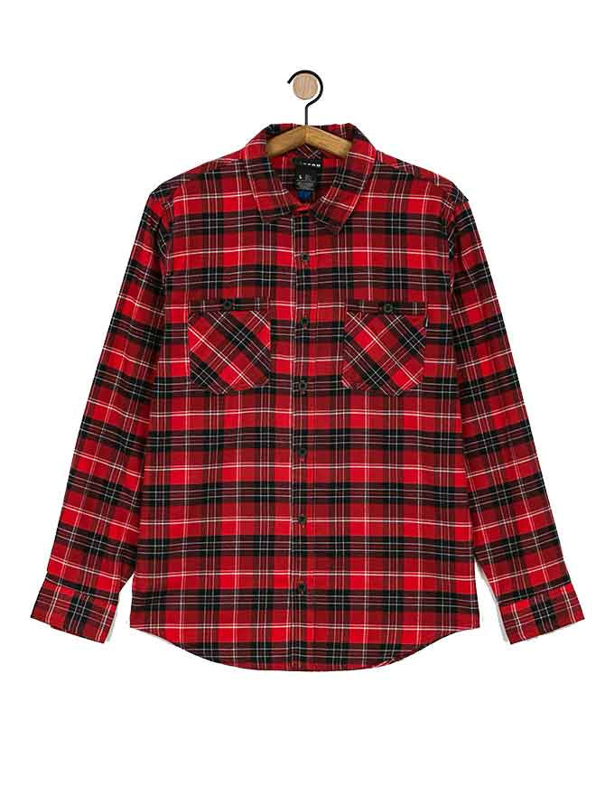 Burton Favorite LS Flannel | Tomato Bradley