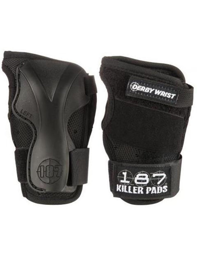 187 Derby Black Skate Wrist Guard