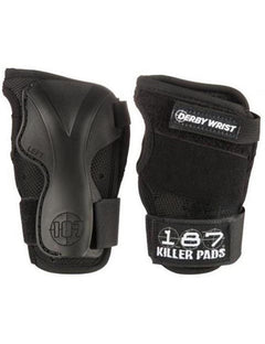 187 Derby Black Skate Wrist Guard