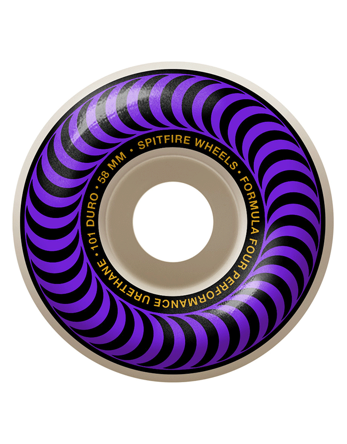 Spitfire F4 Wheels Classic Swirl | 101D/58mm