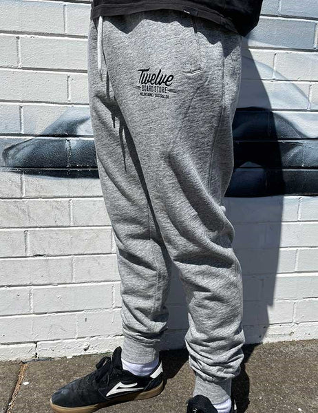 Twelve Melbs Stencil Track Pants | Grey Marle
