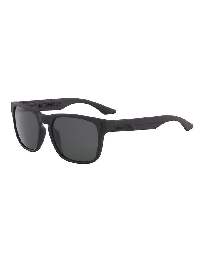 Dragon Monarch Sunglasses | Matte Black/LL Smoke