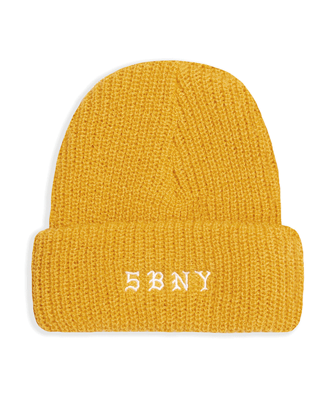 5 Boro Beanie Mustard