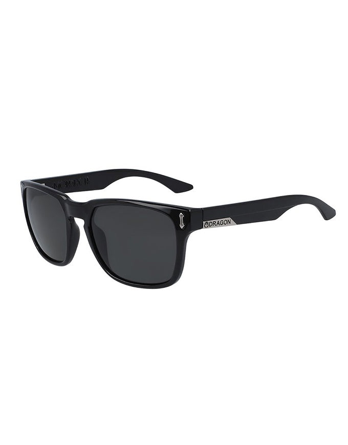 Dragon Monarch Sunglasses | Jet Black/LL Smoke Polar