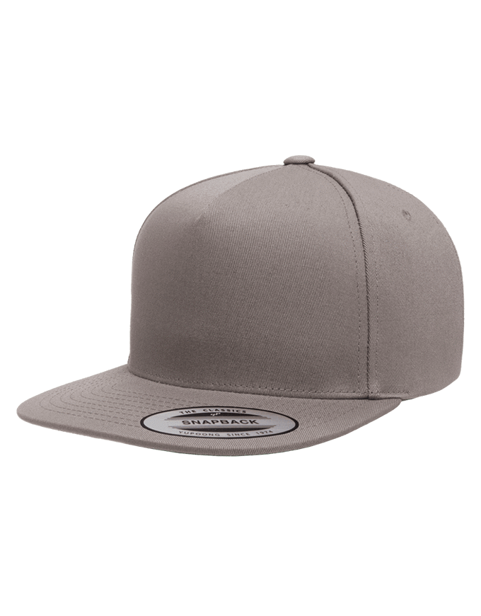 Flexfit Classic 5 Panel Cap | Grey