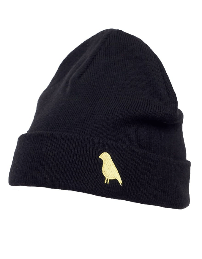Yuki Threads Bird Beanie | Black