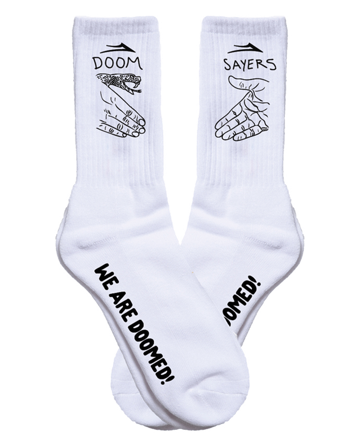 Lakai Doomsayer Sock | White