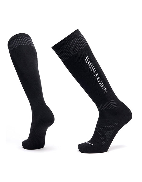 LeBent Core Targeted Cushion Snow Sock | Black