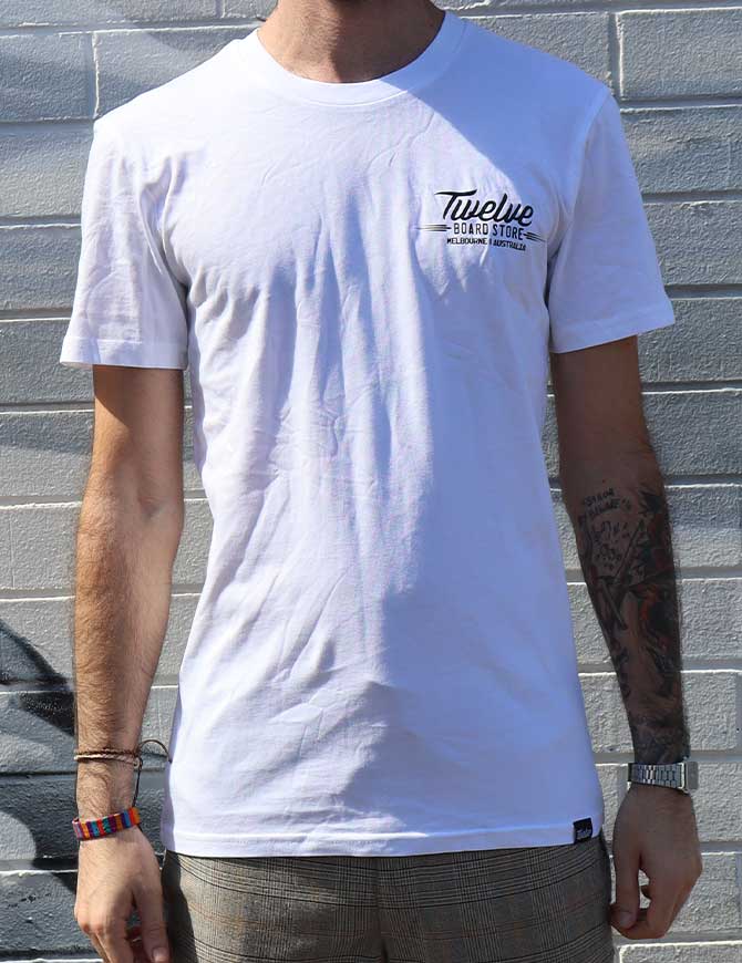 Twelve Melbs Staple Tee | White