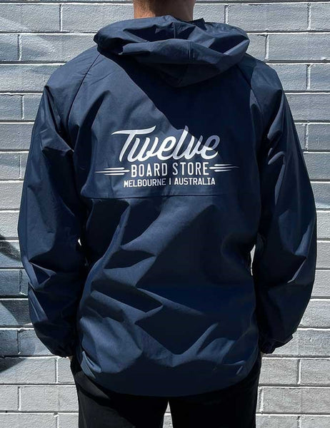 Twelve Melbs Windbreaker Jacket | Petrol Blue
