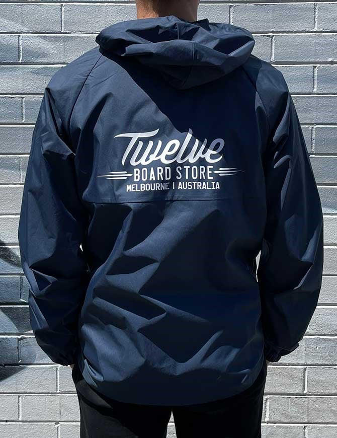 Twelve Melbs Windbreaker Jacket | Petrol Blue