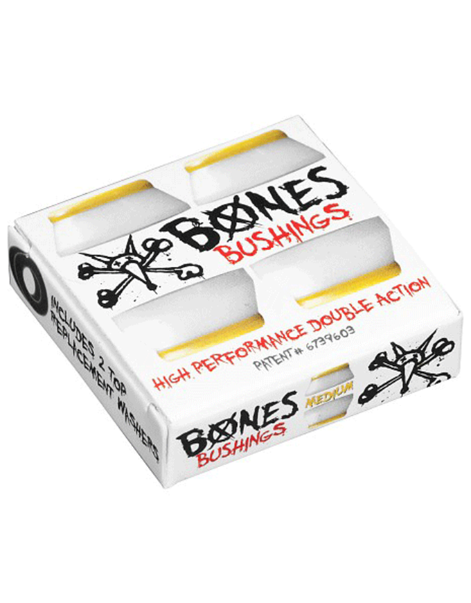 Bones Hardcore Bushings White | Medium 91a