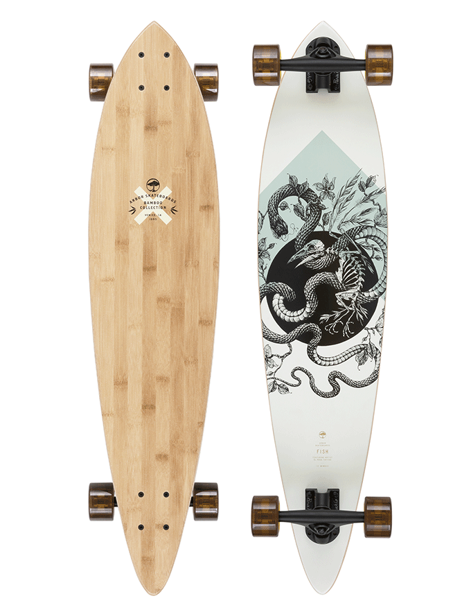 Arbor Bamboo Fish Longboard Complete | 37"