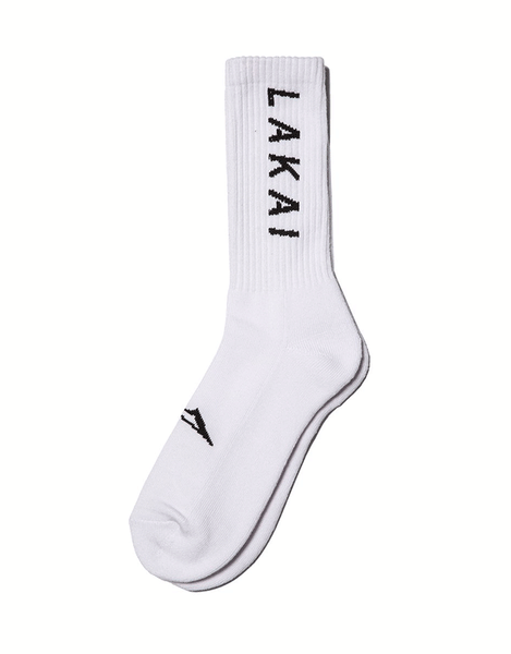 Lakai Simple Crew Sock | White