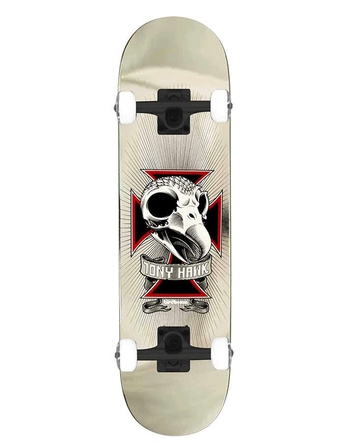 Birdhouse Level 3 Hawk Skull 2 Complete Chrome | 7.75"