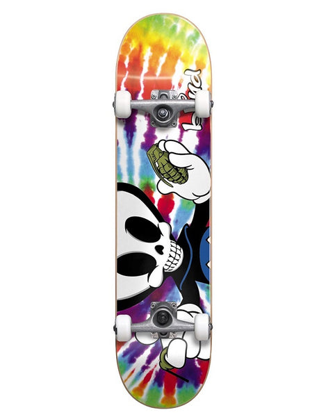 Blind Grenade Reaper Character Complete Skateboard Tie Dye | 8.25"