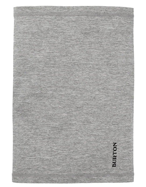 Burton 1 Layer MD Neckwarmer | Gray Heather