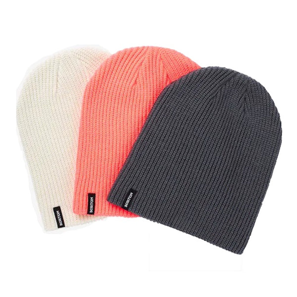 Burton DND 3 Pack Beanies Iron TetraOrange Silver