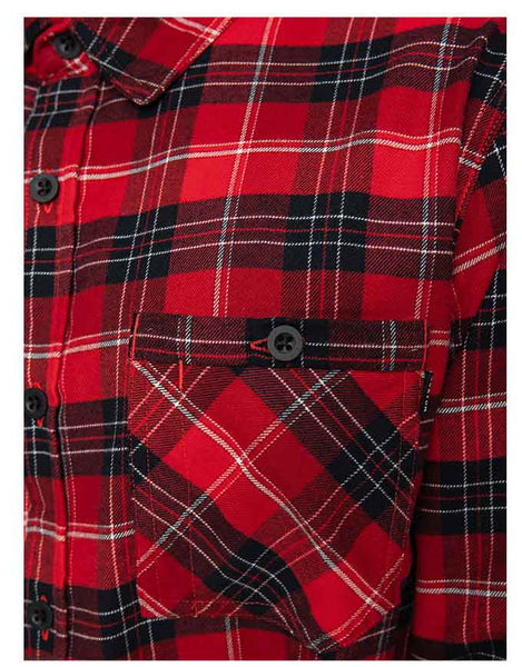 Burton Favorite LS Flannel | Tomato Bradley