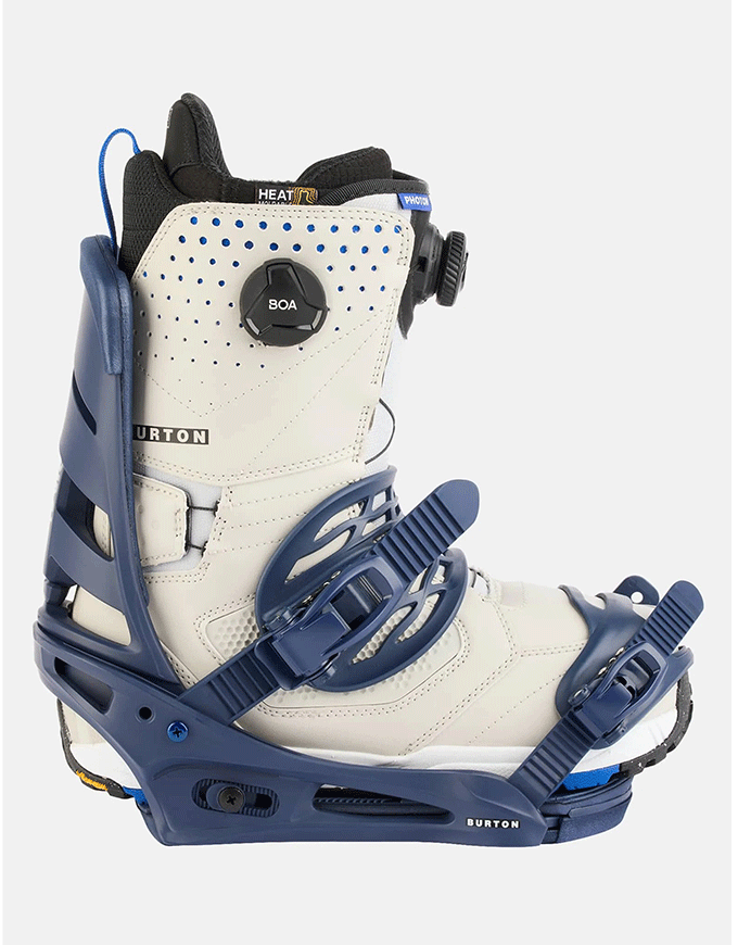 Burton Mission Re Flex Snowboard Binding 2023 Dress Blue