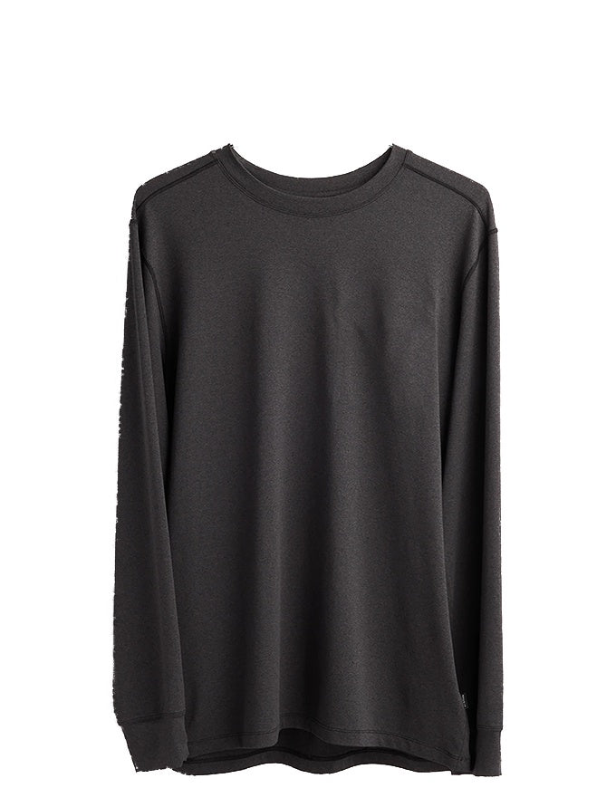 Burton Multipath LS Tech Shirt | True Black Heather