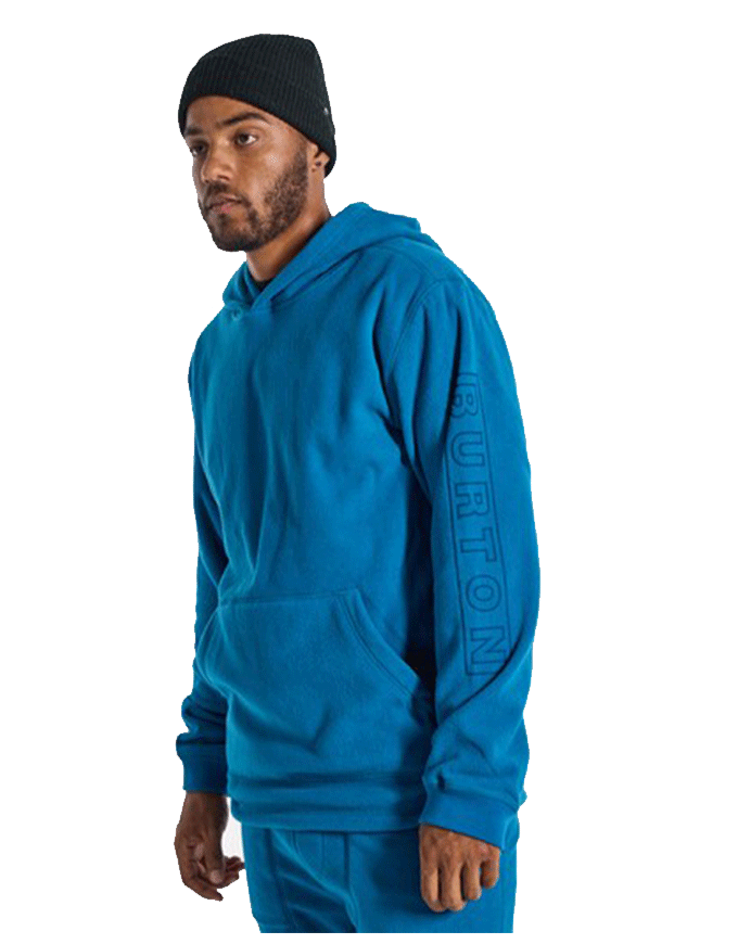 Burton Westmate Polartec Pullover Hoodie Lyons Blue