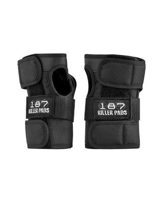 187 Killer Pads Wrist Guard Black - Skate Wrist Guards - Twelve Board Store Australia
