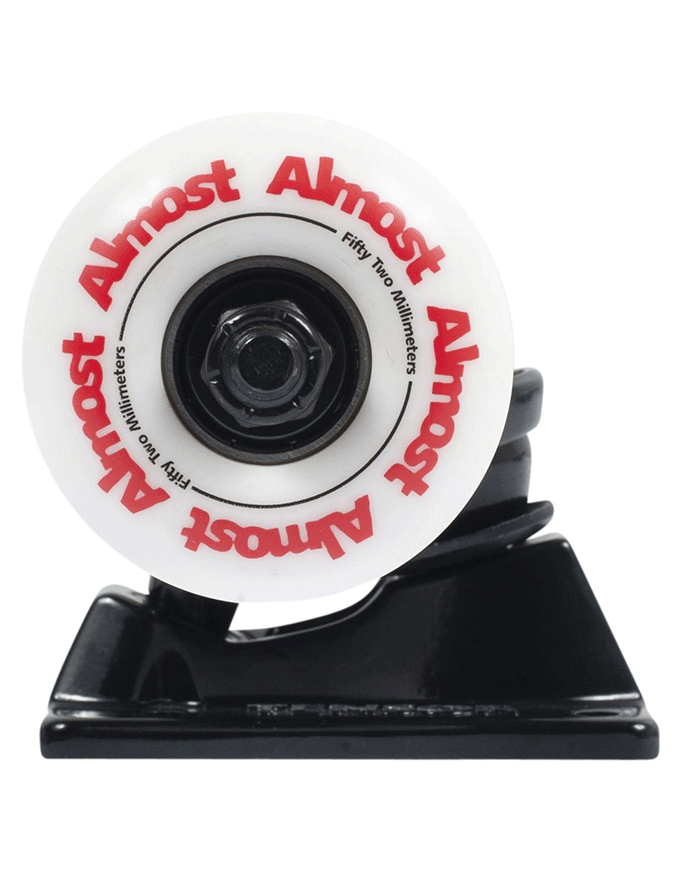 Tensor Almost Truck & Wheel Combo Black