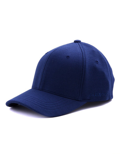 FlexFit Cool & Dry Pique Mesh Fitted | Navy