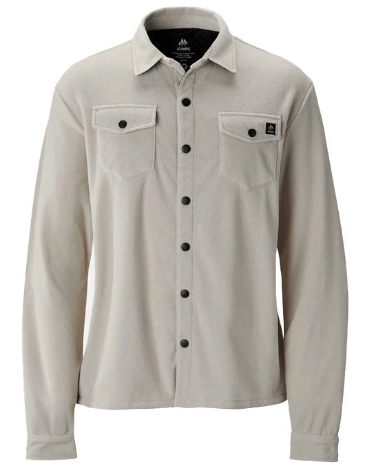 Jones December Recycled Fleece 2024 | Mineral Gray