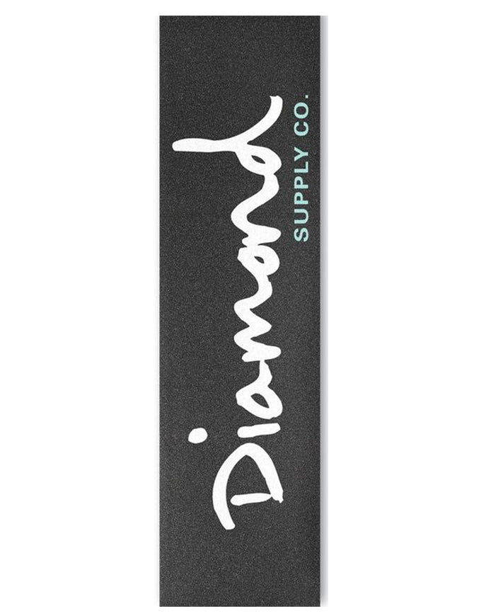 Diamond OG Script Griptape Sheet | White