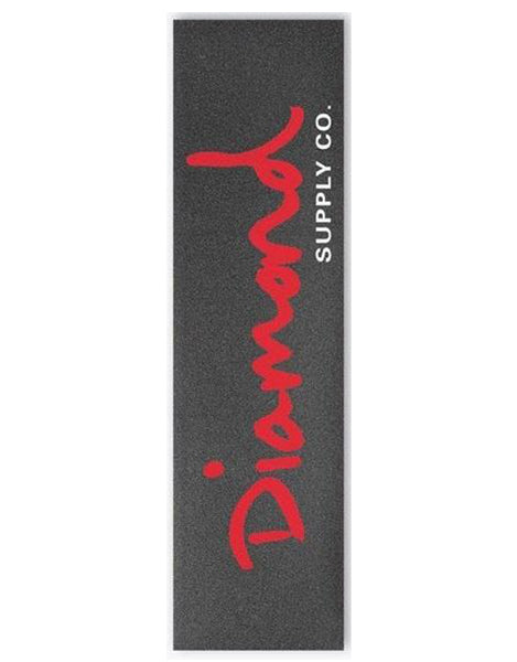 Diamond OG Script Griptape Sheet | Red