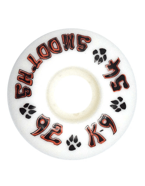 Dogtown K-9 Wheel Smooths White | 54mm/92A