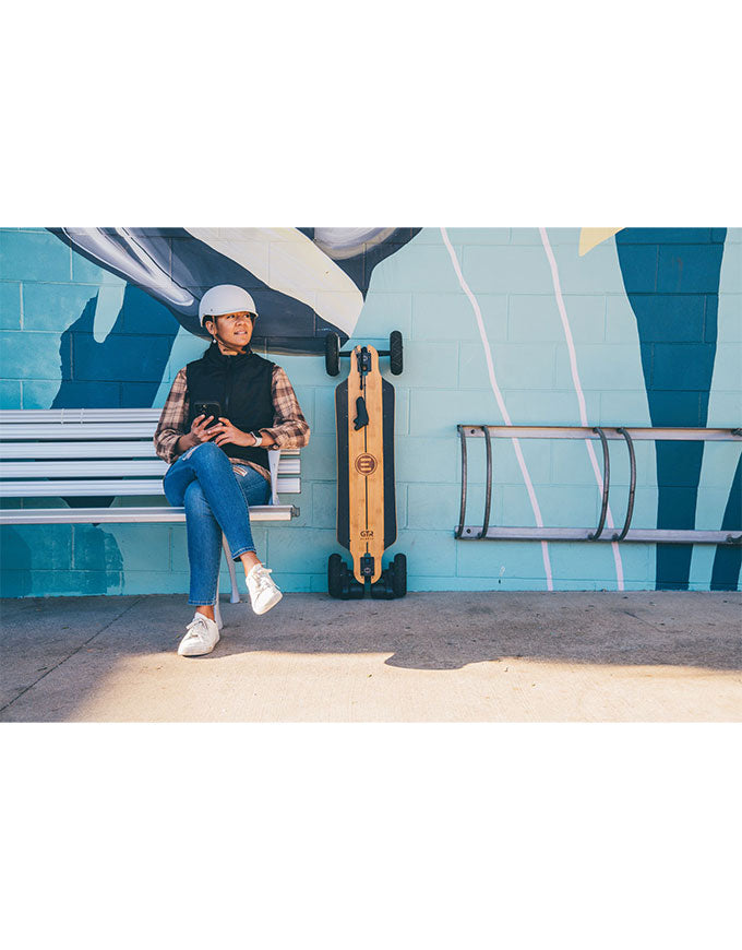 Evolve GTR Bamboo Series 2 Electric Skateboard | 2 in 1