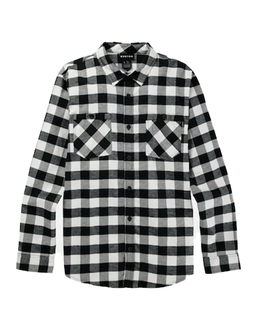 Burton Favorite LS Flannel | Stout White Buffalo Plaid