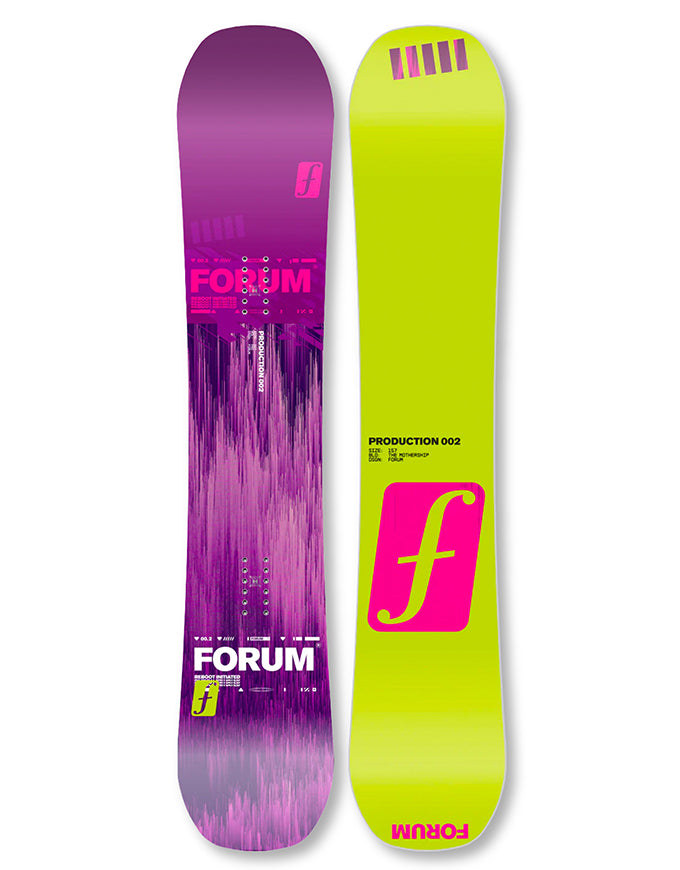 Forum Production 002 Freeride Camber Snowboard | 2024