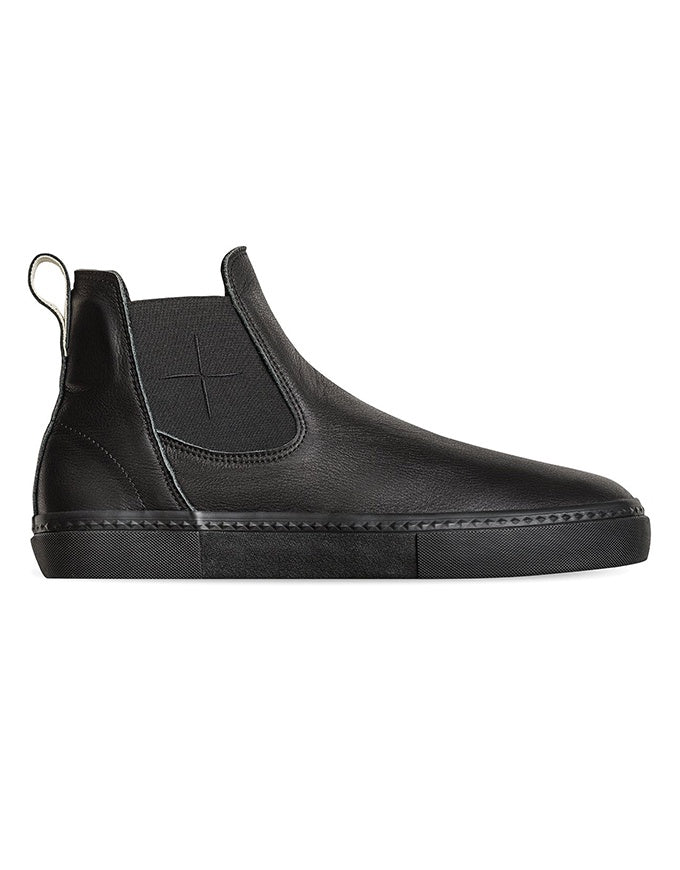 Globe Dover II Shoe | Wasted Talent Black /Pull Up