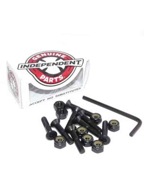 Independent Allen Hardware Deck Bolts Black | 1"