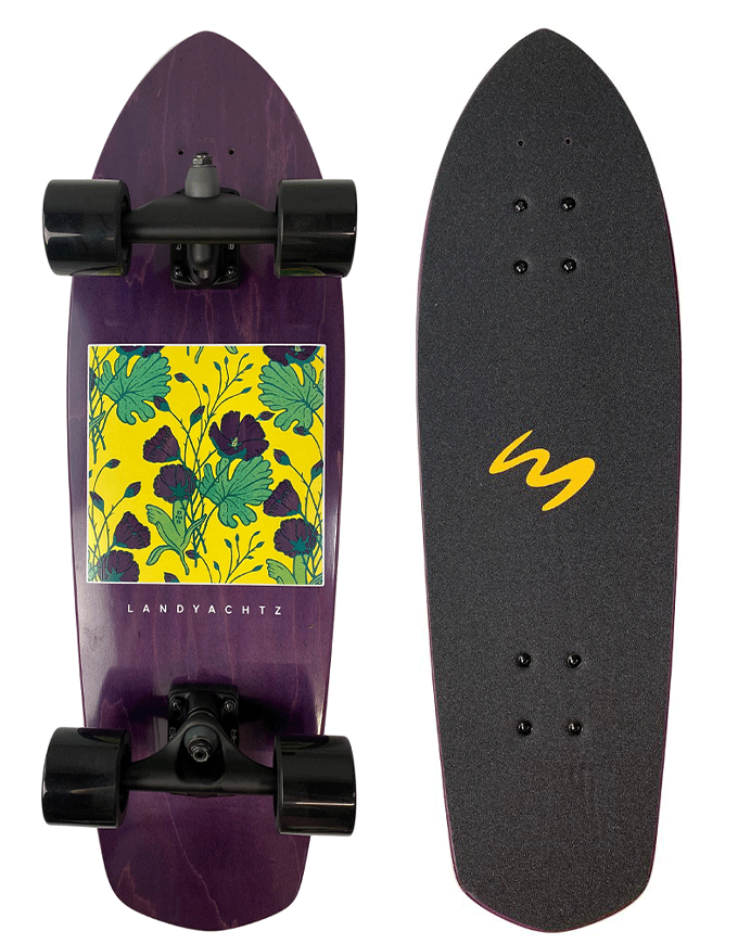 Landyachtz Pocket Knife Surfskate Botanical | 29"