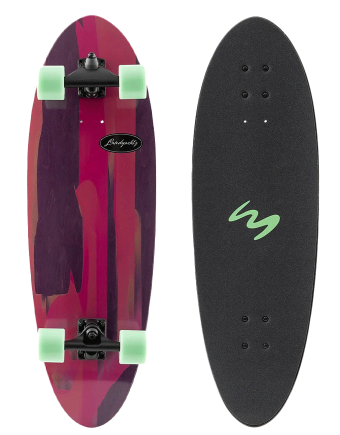 Landyachtz Groveler Surfskate Purple | 32.5"