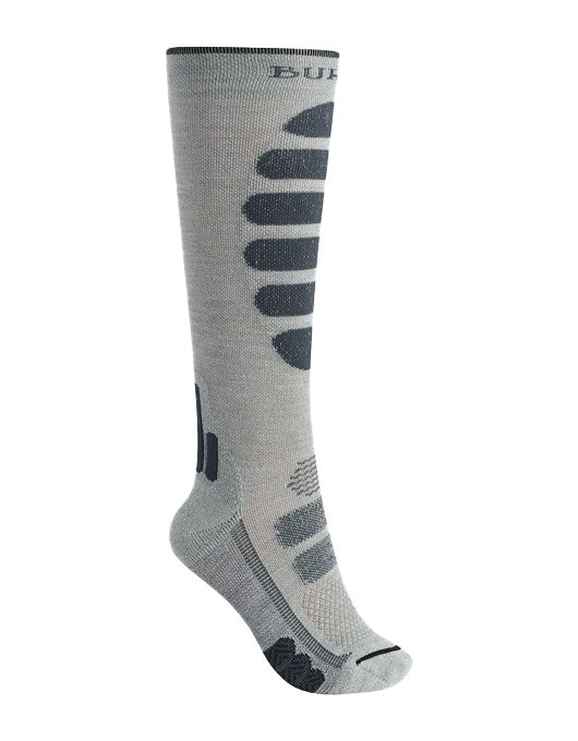 Burton Womens Performance + Lightweight Compression Sock | True Black